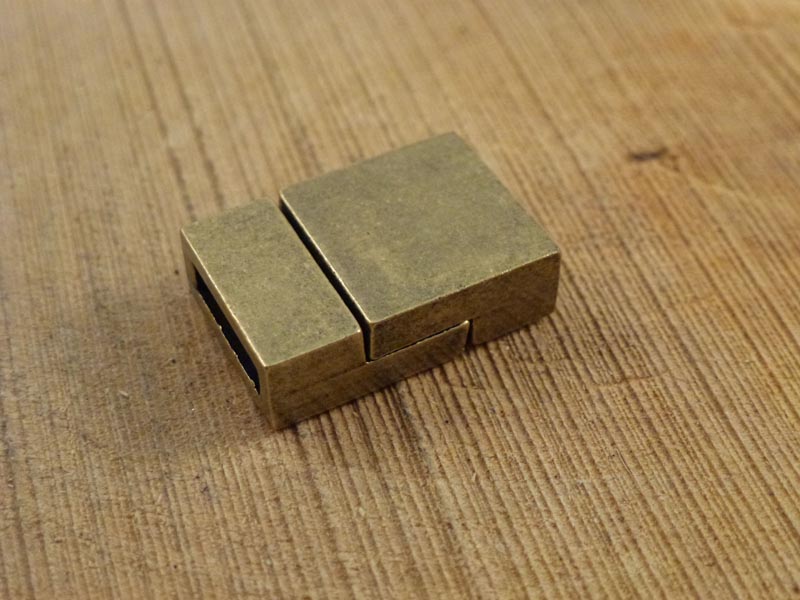 Magneetsluiting - Antiek Brons