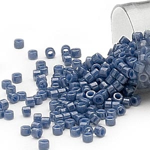 Delica®, 11/0 - Opaque Luster Denim Blue
