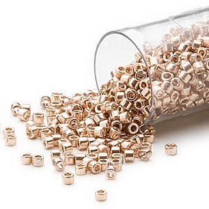 Delica®, 11/0 - Galvanized Light Gold