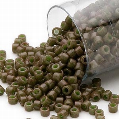 Delica®, 11/0 - Opaque Olive