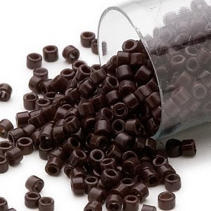Delica®, 11/0 - Opaque Dark Chocolate