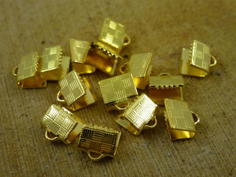 Veterklem extra stevig - Goud-kleurig