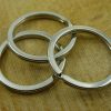 Sleutelhanger Ring, Rond - Antiek Zilver