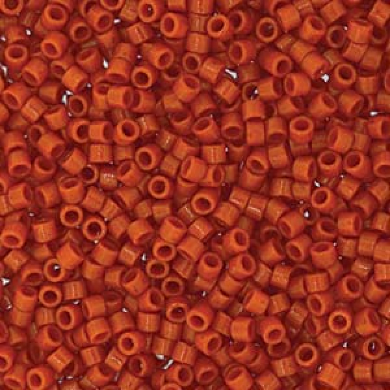 Delica®, 11/0 - Duracoat, Opaque Persimmon