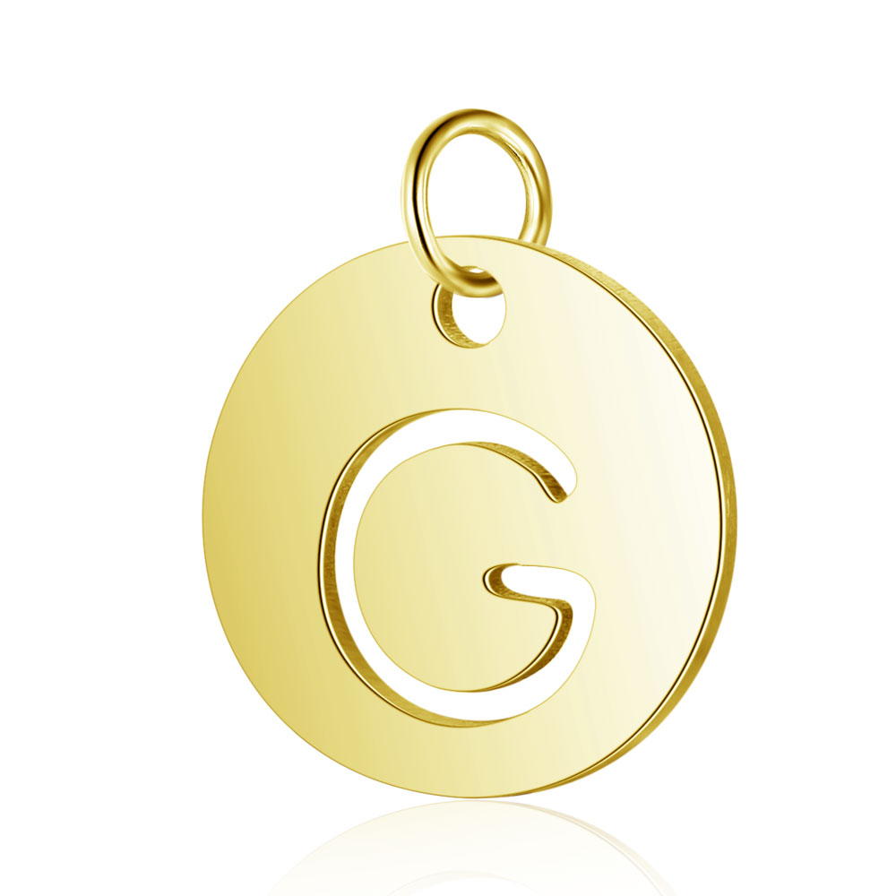 Initial Charm, RVS Gold - G