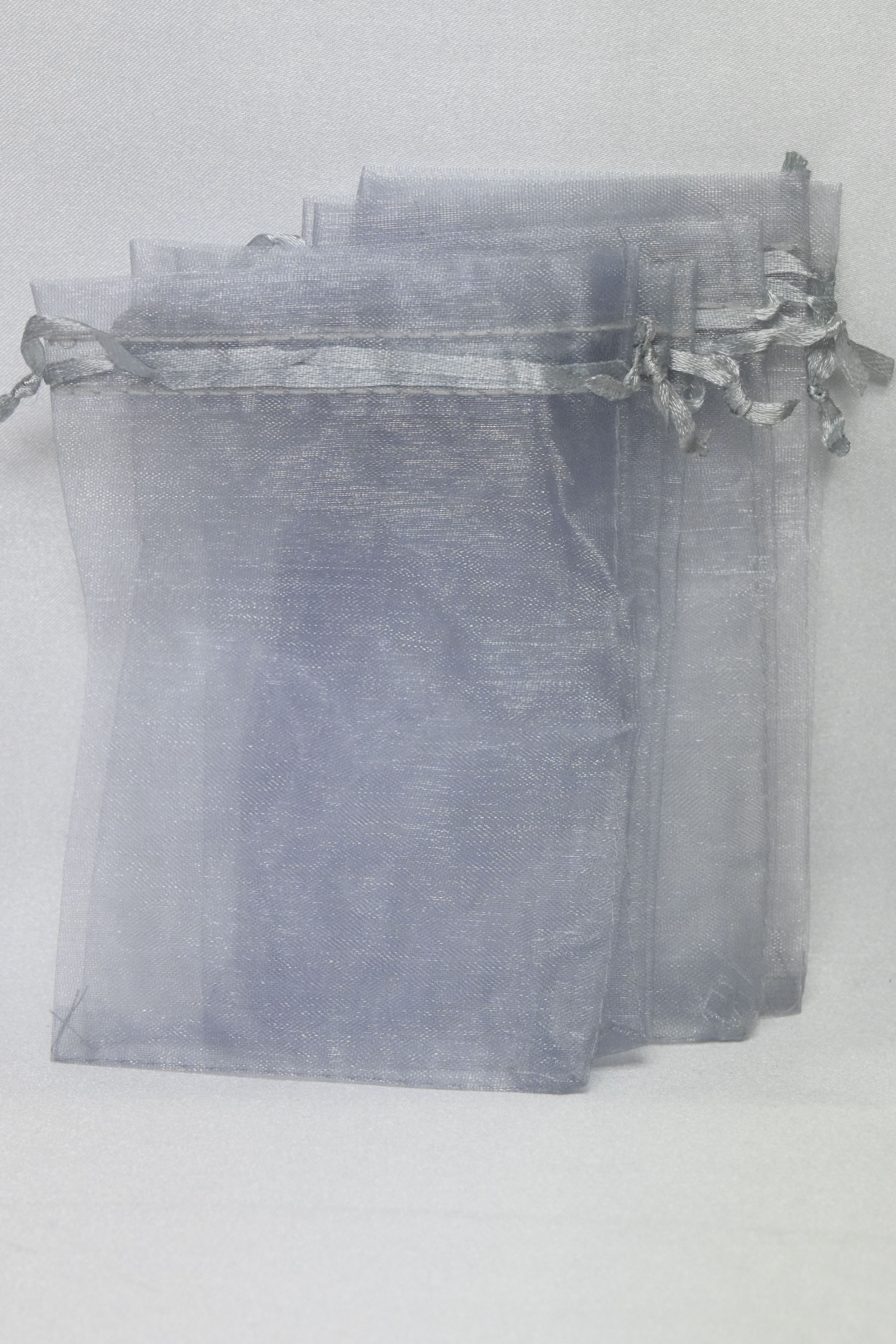 Organza Zakje - Grey