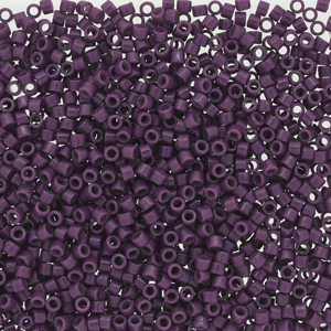 Delica®, 11/0 - Duracoat Opaque Dark Purple
