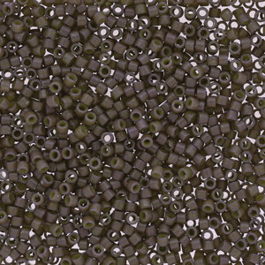 Delica®, 11/0 - Duracoat Opaque Ash Grey