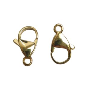 Karabijn Sluiting - Gold-plated RVS (glimmend)