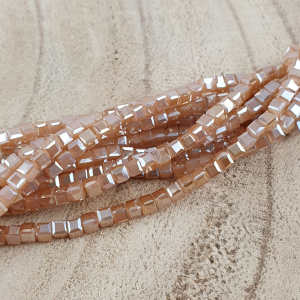 Facet Cube - Luster Beige