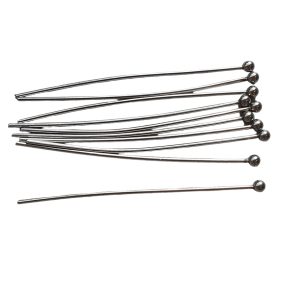 Nietstift met bol - RVS