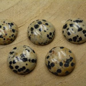 Natuursteen Cabochon - Dalmatier Jaspis