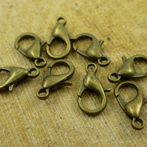 Karabijn sluiting - Antiek Brons