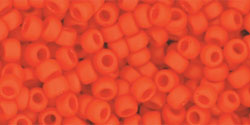 Toho, 8/0 - Opaque - Frosted Sunset Orange