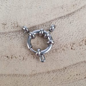 Springveer Sluiting 12mm- RVS