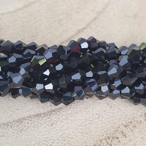 Glaskraal, Bicone - Black