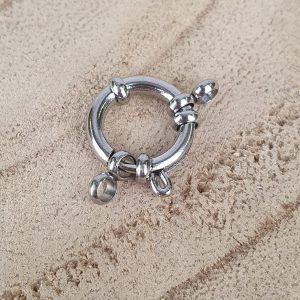 Springveer Sluiting 16mm - RVS