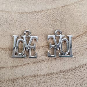Bedel, Antiek Zilver - Love Tekst