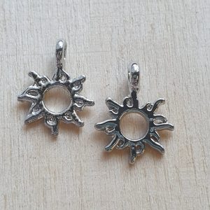 Bedel, Antiek Zilver - Sun