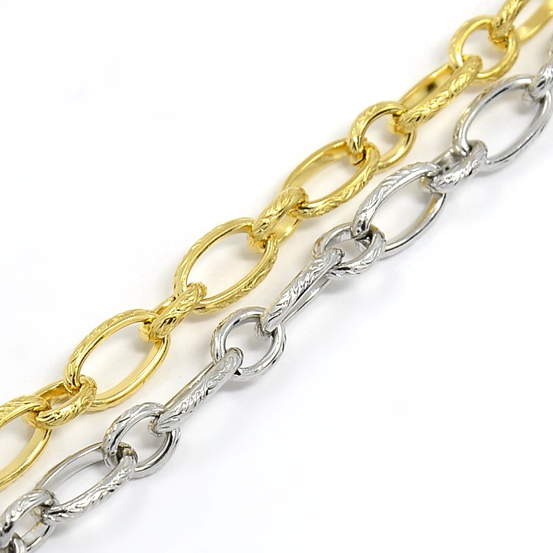 Armband, Engraved Mother-son Chain - RVS