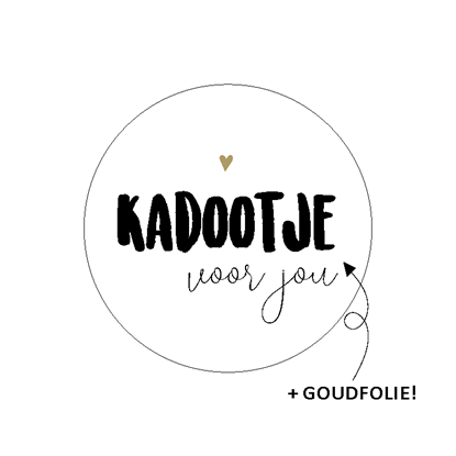 Stickers - Kadootje voor jou