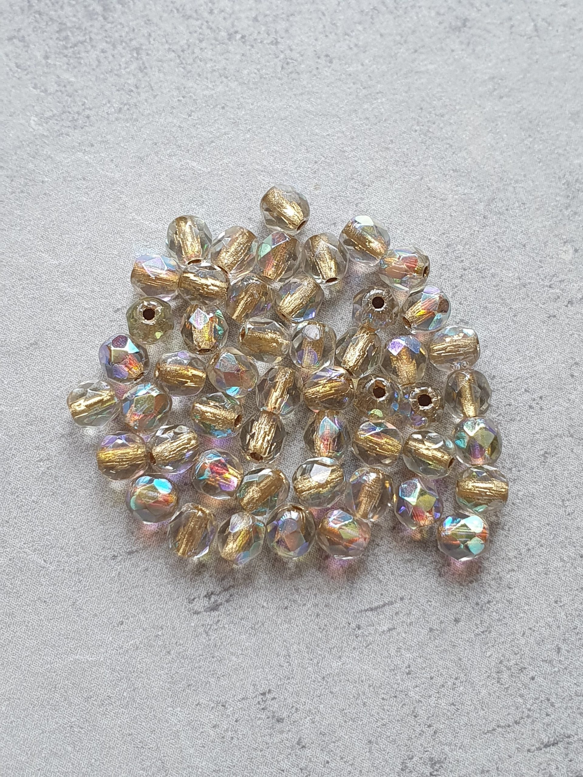 FirePolish - Copper Line - Crystal AB