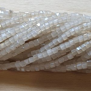 Facet Cube - Light Wheat