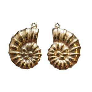 Bedel, Schelp - Gold-plated RVS