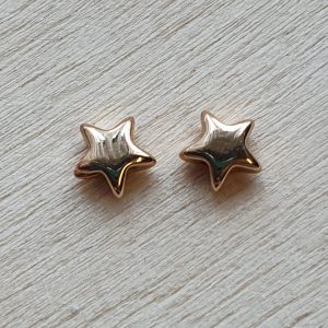 Synthetisch Hematiet, Ster - Gold/Rose Plated