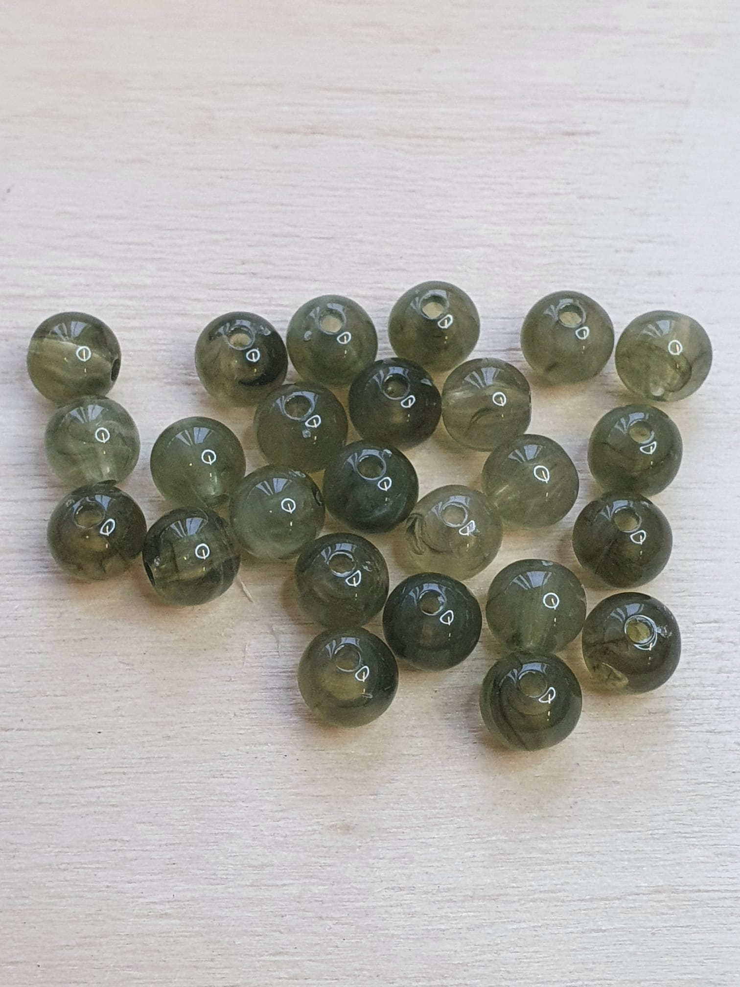 Imitatie Gemstone - Dark Green