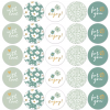 Stickers - Cours de Fleurs, Greens&Blues
