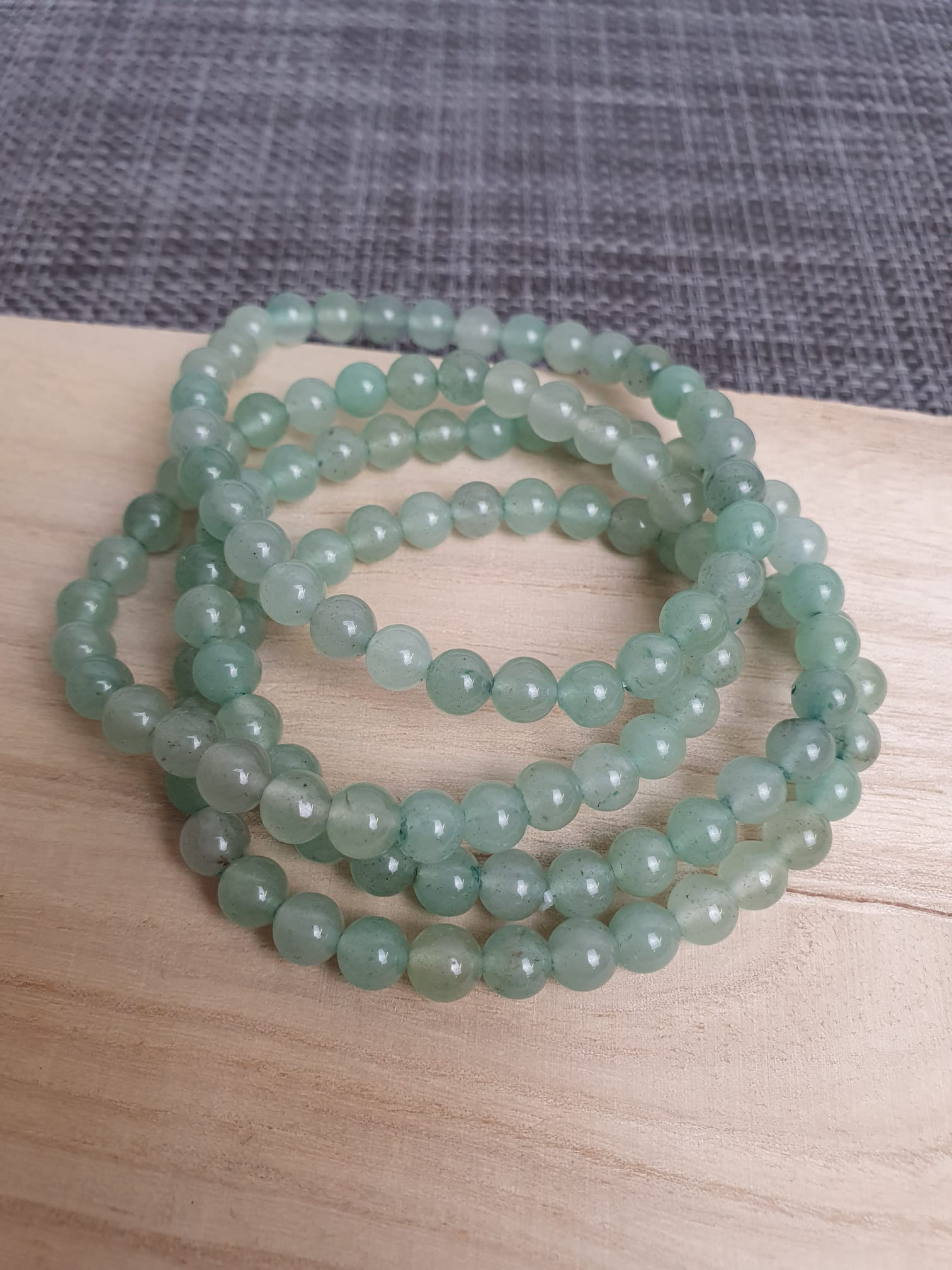 Edelsteen Armband - Aventurijn, 6mm