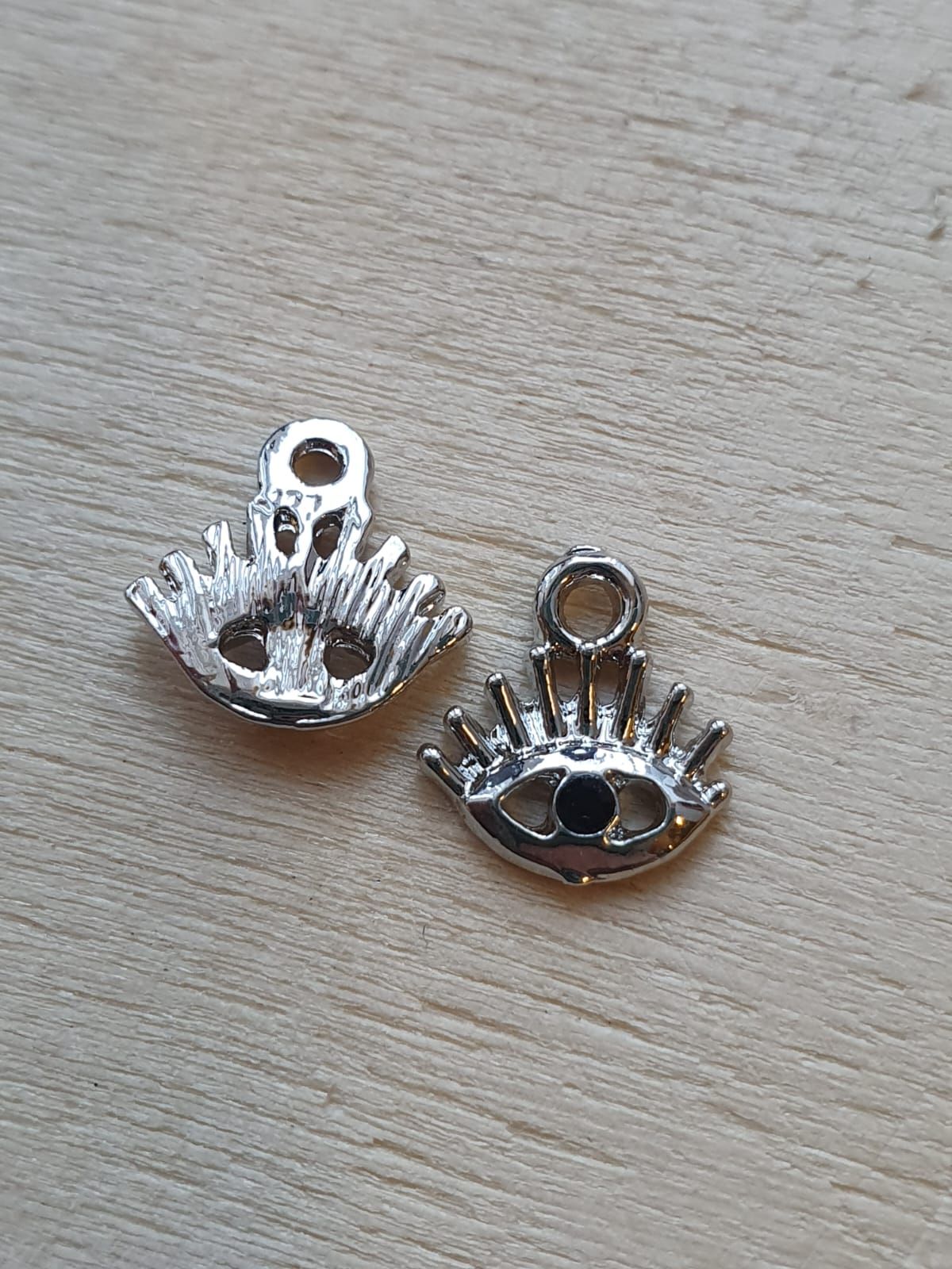 Bedel, Antiek Zilver - Evil Eye