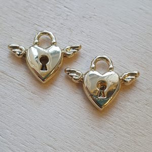 Bedel, Goud-kleurig - Flying Heart