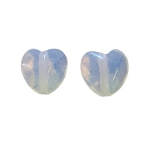 Natuursteen, Faceted Heart - Opaliet (synthetisch)