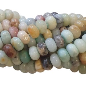 Natuursteen, Rondelle - Amazoniet