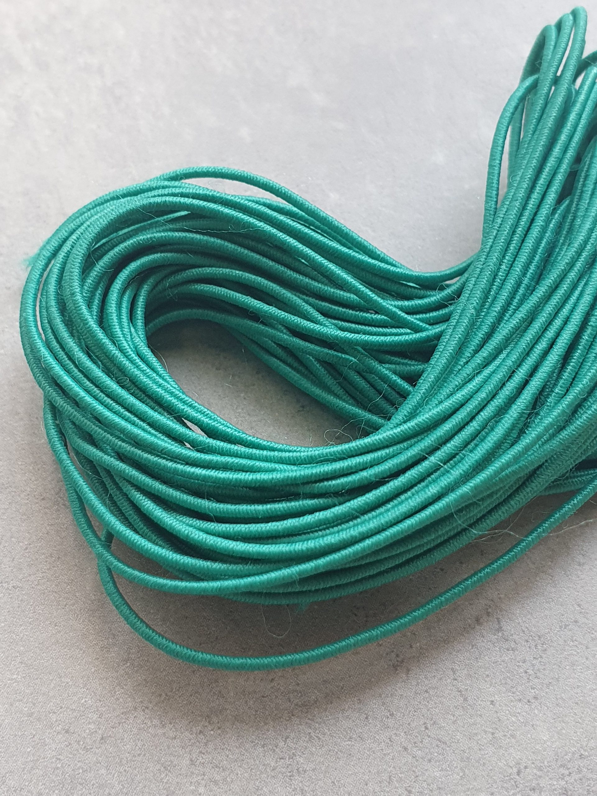 Elastisch Koord - Cyan Green