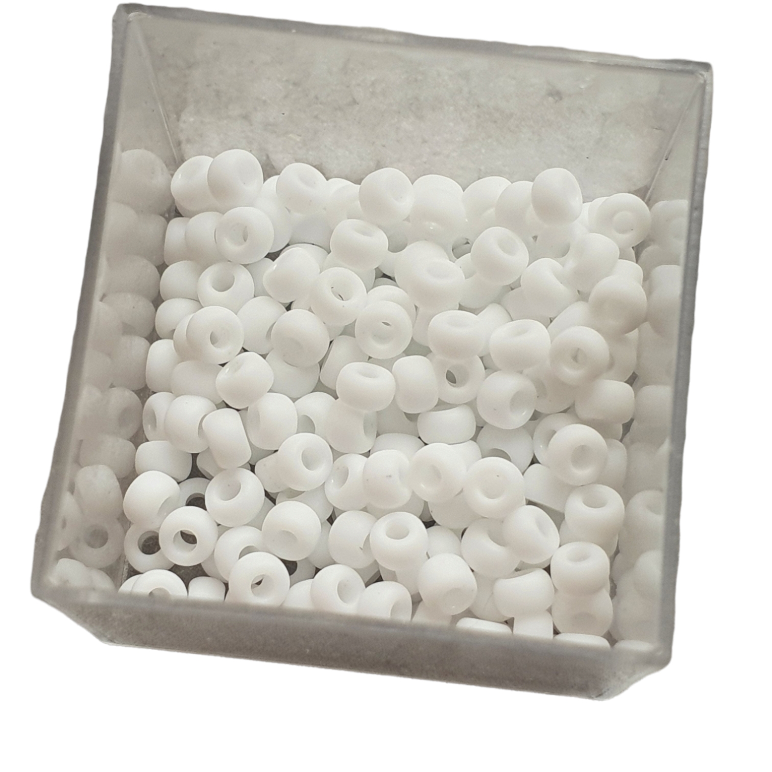 Miyuki Rocailles 8/0 - Matte White