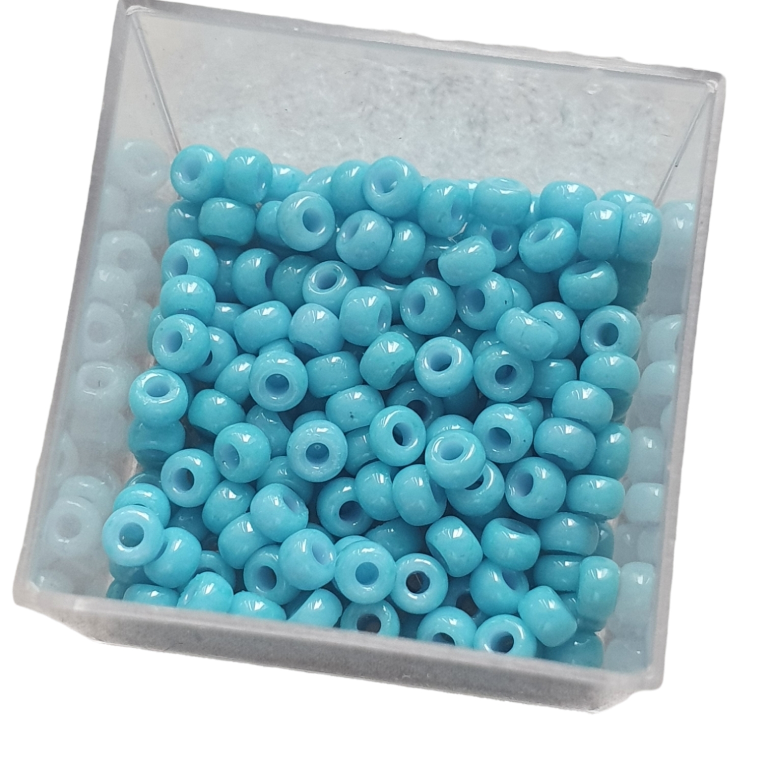 Miyuki Rocailles 8/0 - Duracoat Opaque Aqua Blue
