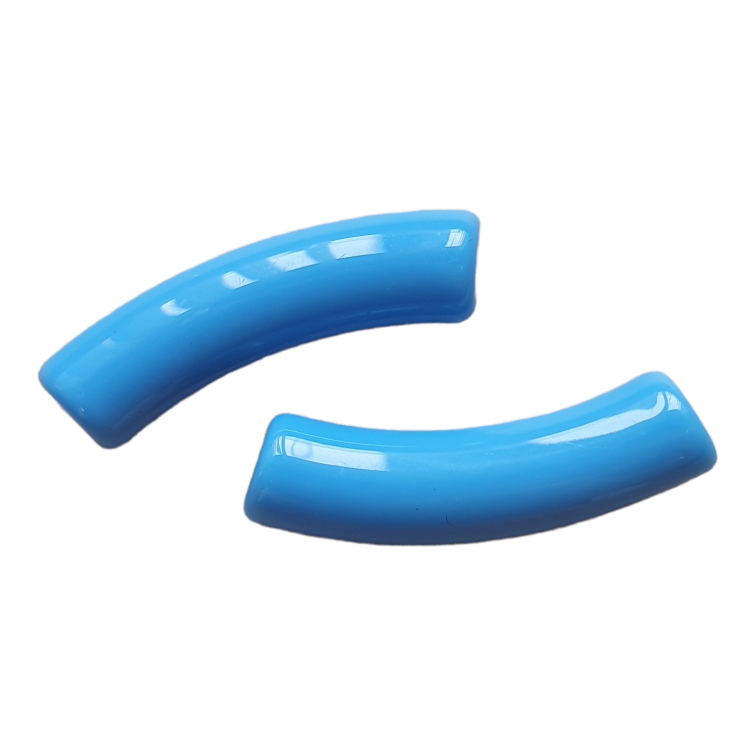 Curved Tube - Sky Blue