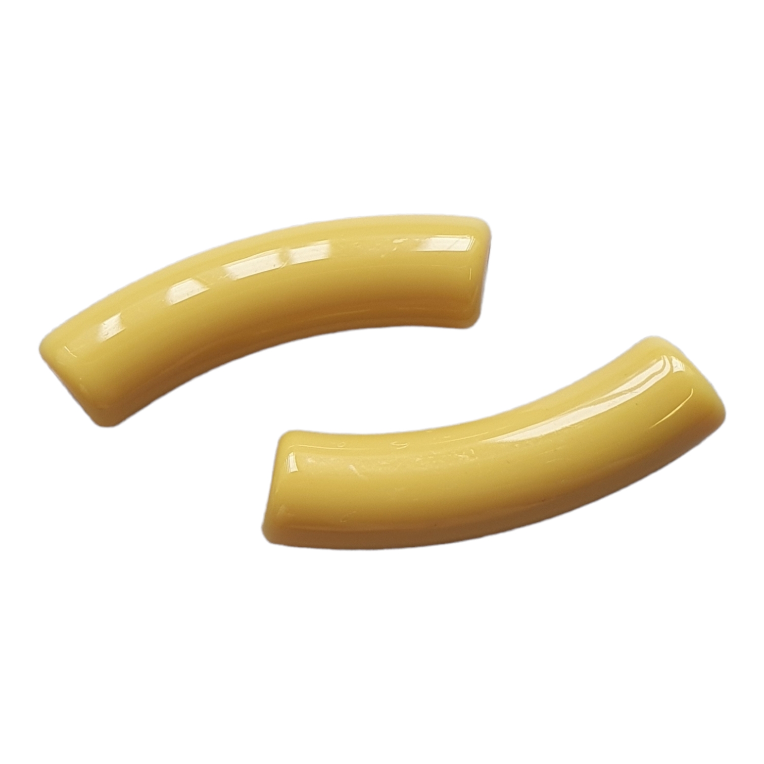 Curved Tube - Oker Yellow
