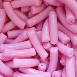 Alternative view of Curved Tube - Pink