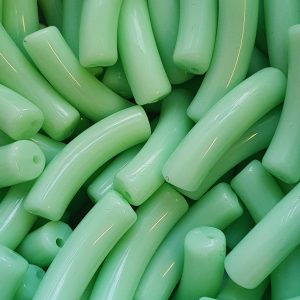 Alternative view of Curved Tube - Mint Green