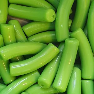 Alternative view of Curved Tube - Olive Drab