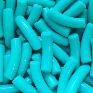Alternative view of Curved Tube - Sea Green