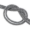 Ibiza Elastiek - Glitter Silver (PER CM)