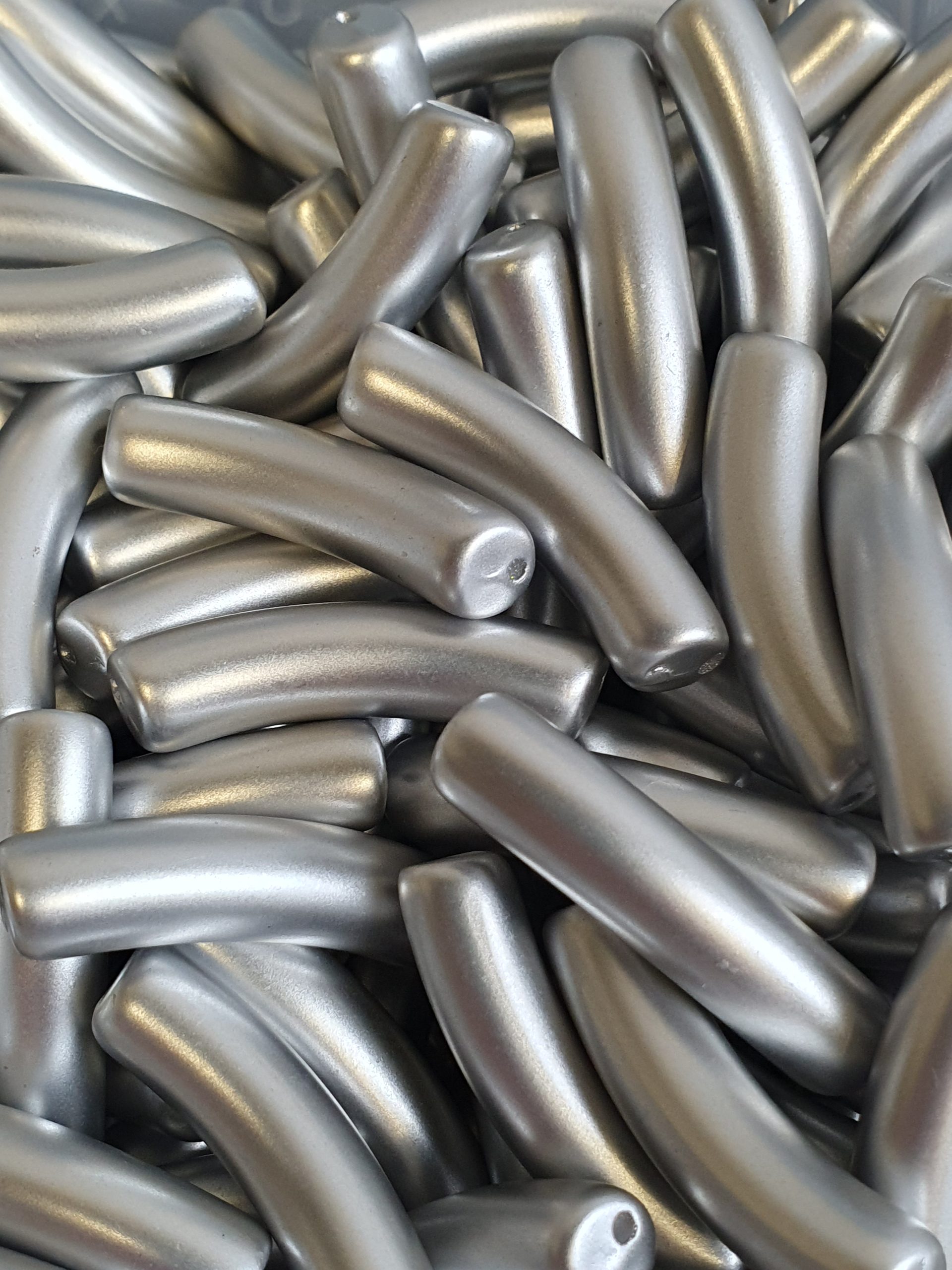 Glass Beads Galvanized 6mm Round Matte Beads Silver Plated 1 Strand 100pcs Rainbow Effect Beads with Hole for Stringing (Blue