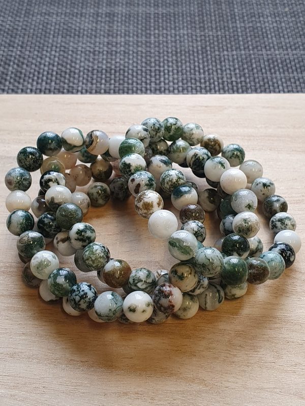 Agaat Kralen Armband Met Tibetaans Oog Rood - Massage Fabriek