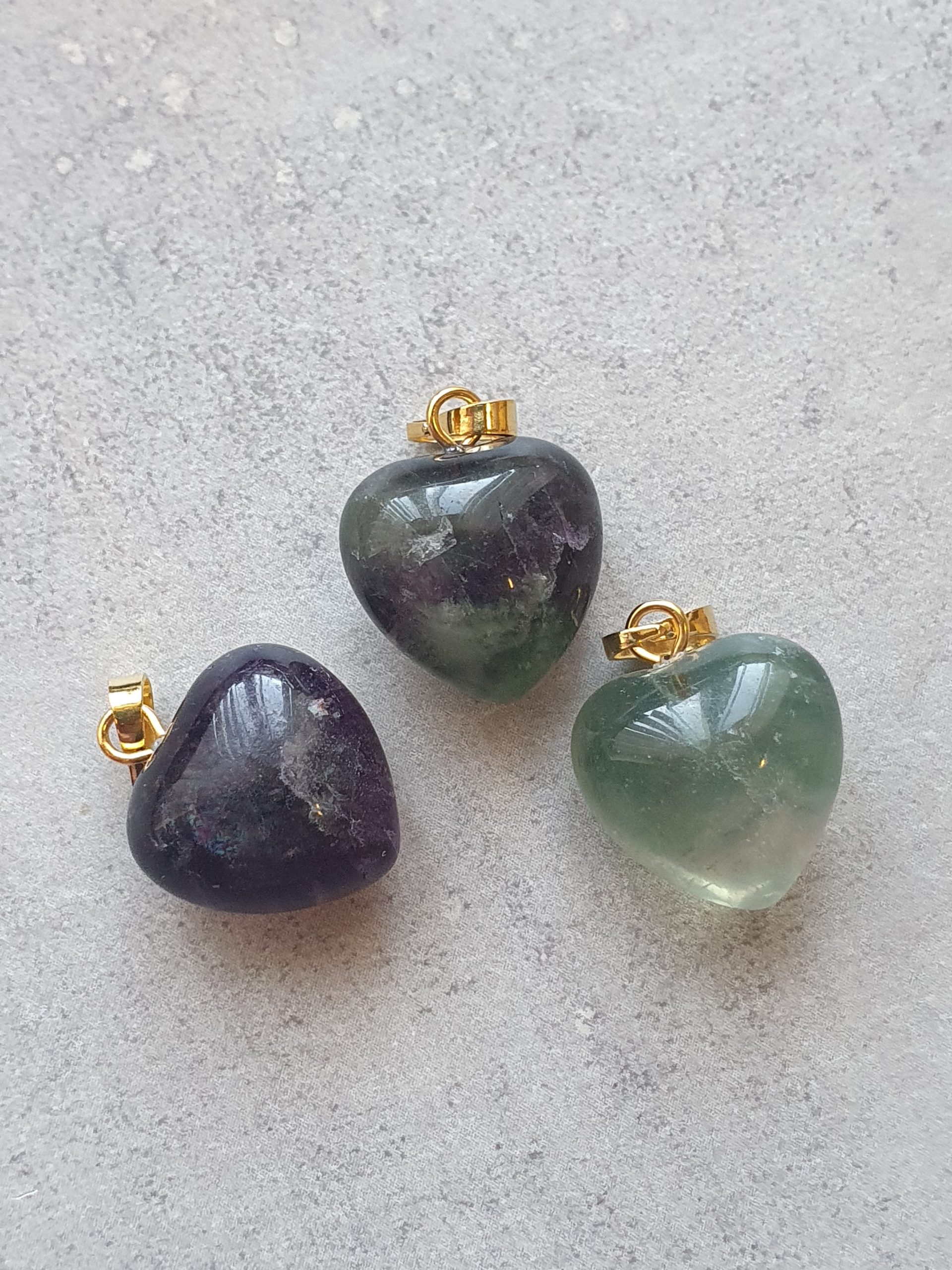 Natuursteen Groene Fluoriet Crystal Ketting Ruwe Kristallen Steen Hanger Quartz for Mannen Dames Minerale Sieraden DIY Gift (Color : Green Fluorite, Size : 1PC