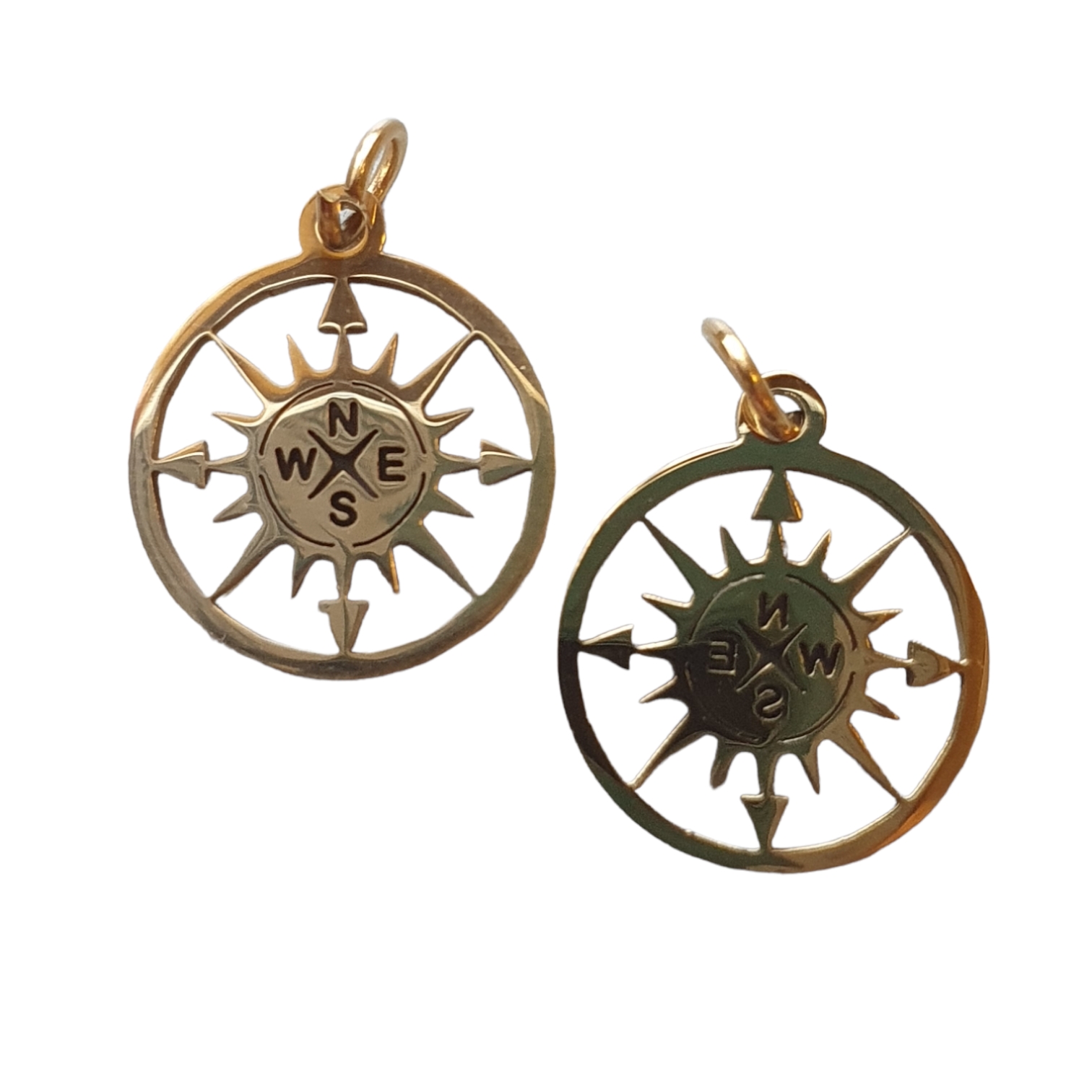 Bedel, Compass - Gold-plated RVS